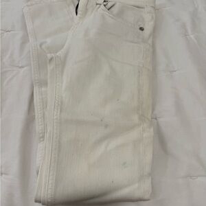 Rag & Bone White Denim Skinny Jeans